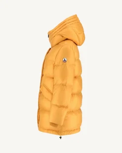 Doudoune A Capuche Grand Froid Moutarde Delhi*JOTT Sale