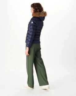 Doudoune A Capuche Grand Froid Marine Luxe*JOTT Best