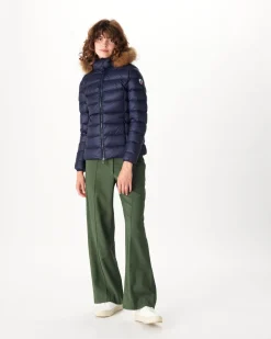 Doudoune A Capuche Grand Froid Marine Luxe*JOTT Best