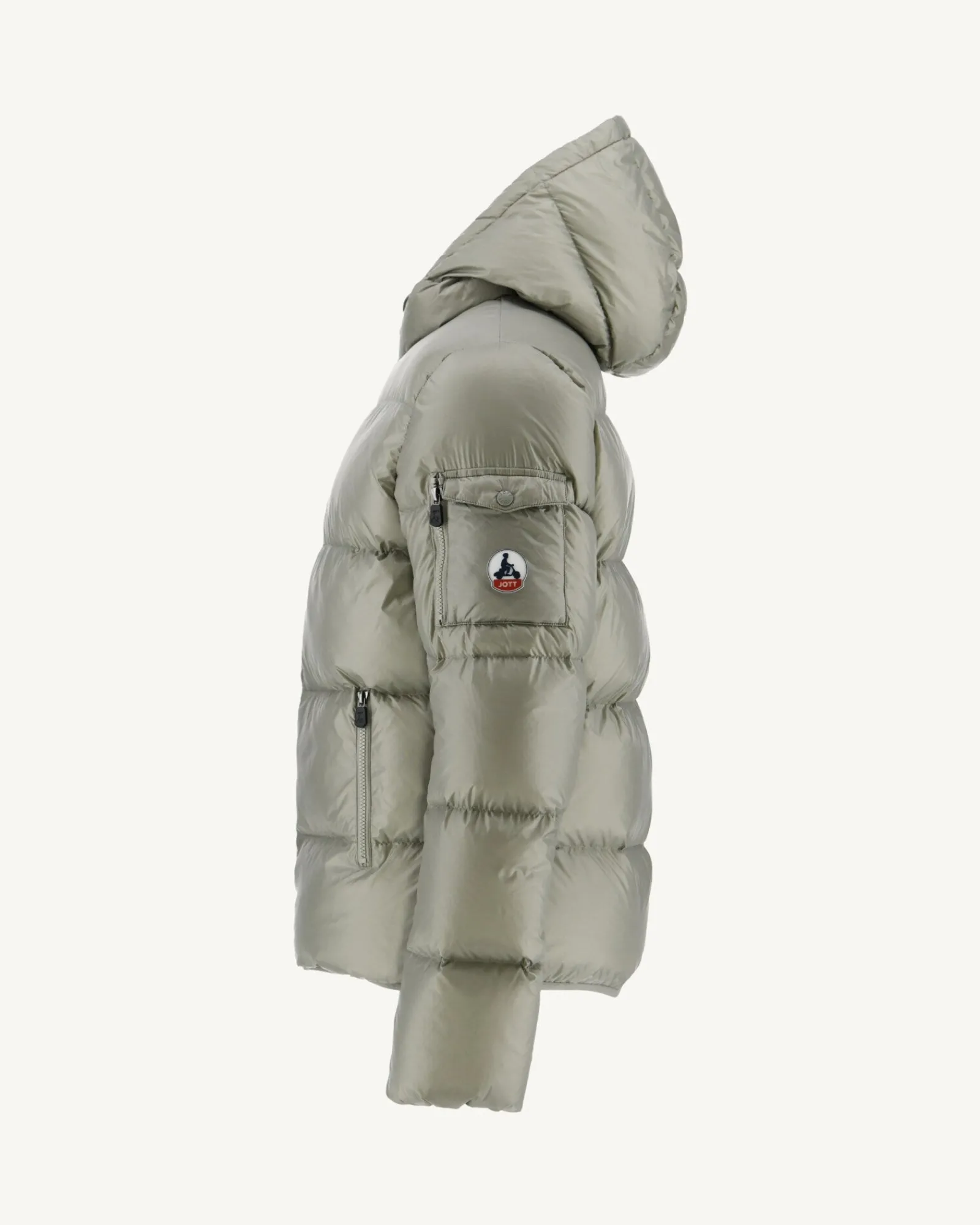Doudoune A Capuche Grand Froid Sauge Java*JOTT Store