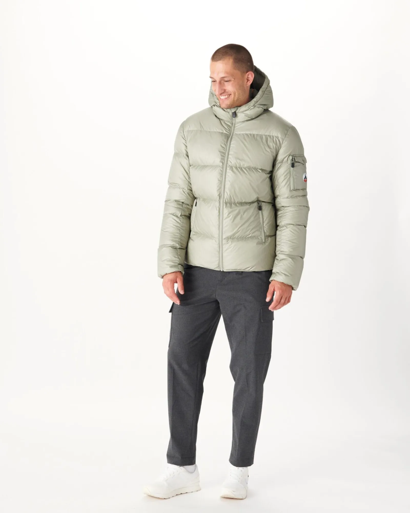 Doudoune A Capuche Grand Froid Sauge Java*JOTT Store