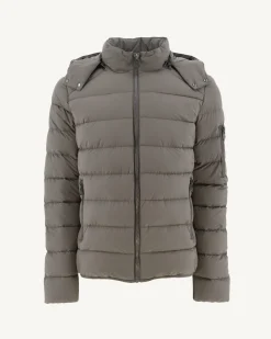 Doudoune A Capuche Grand Froid Taupe Adrien*JOTT Online