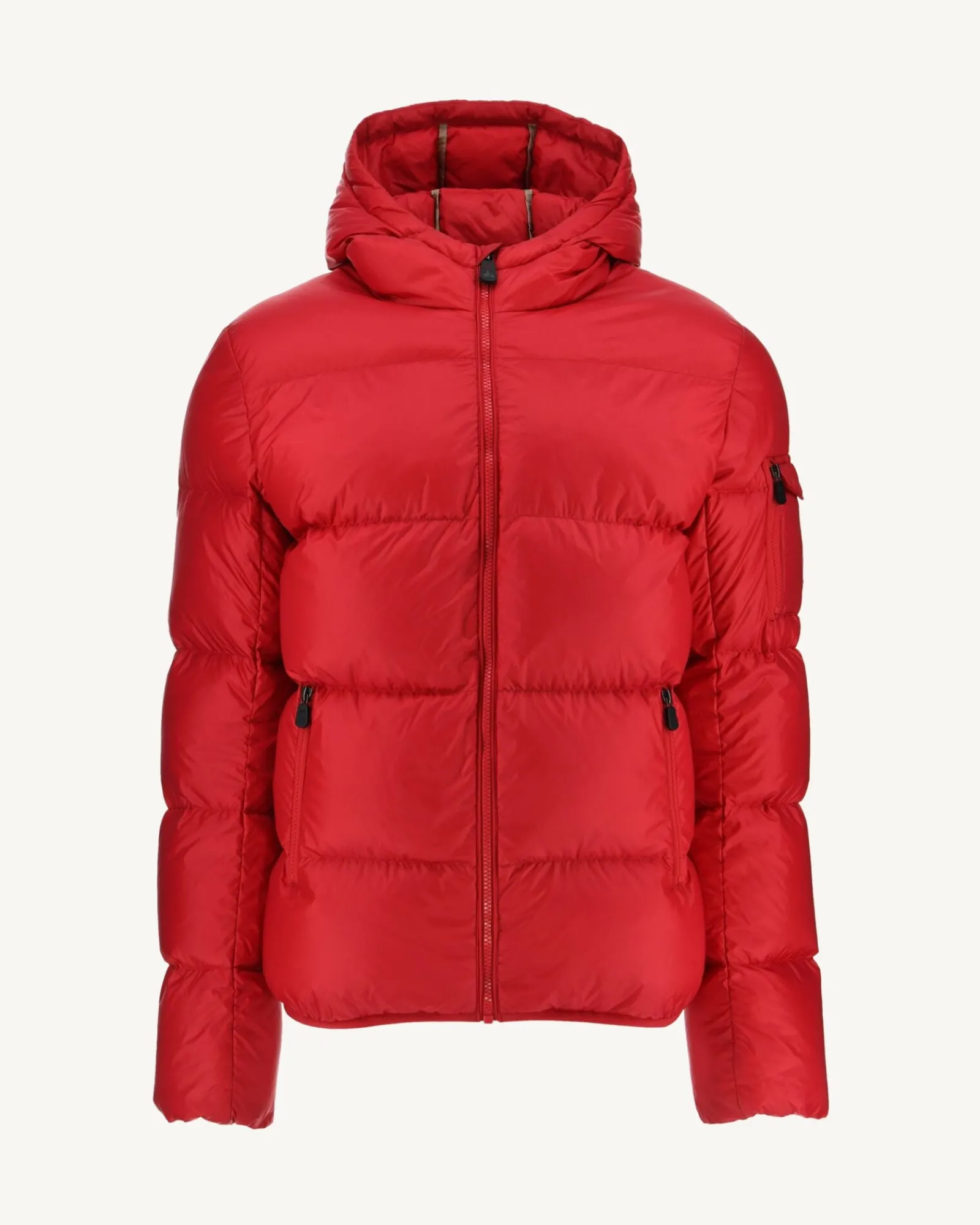Doudoune A Capuche Grand Froid Rouge Java*JOTT Store