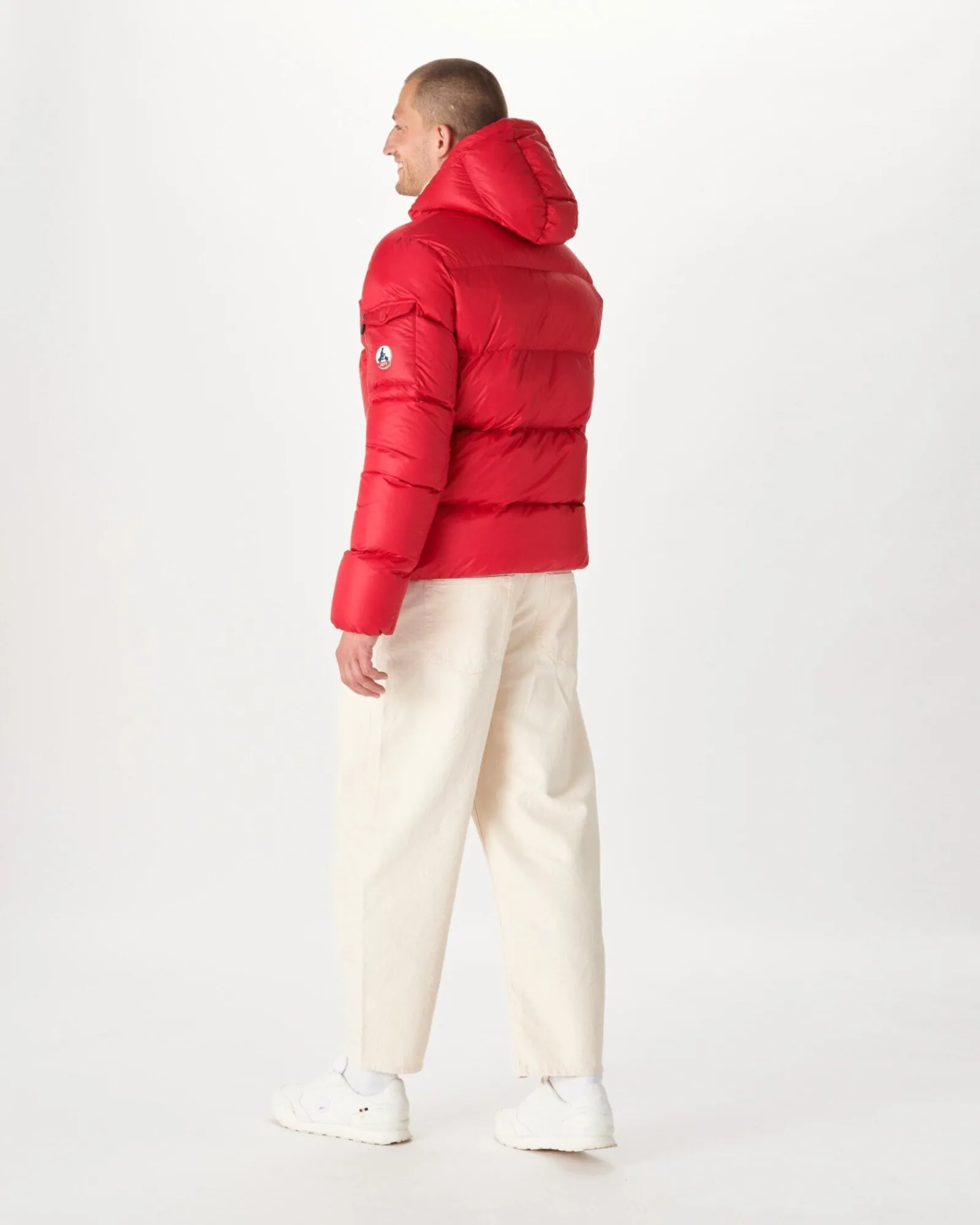 Doudoune A Capuche Grand Froid Rouge Java*JOTT Store