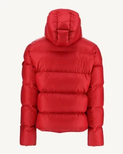 Doudoune A Capuche Grand Froid Rouge Java*JOTT Store
