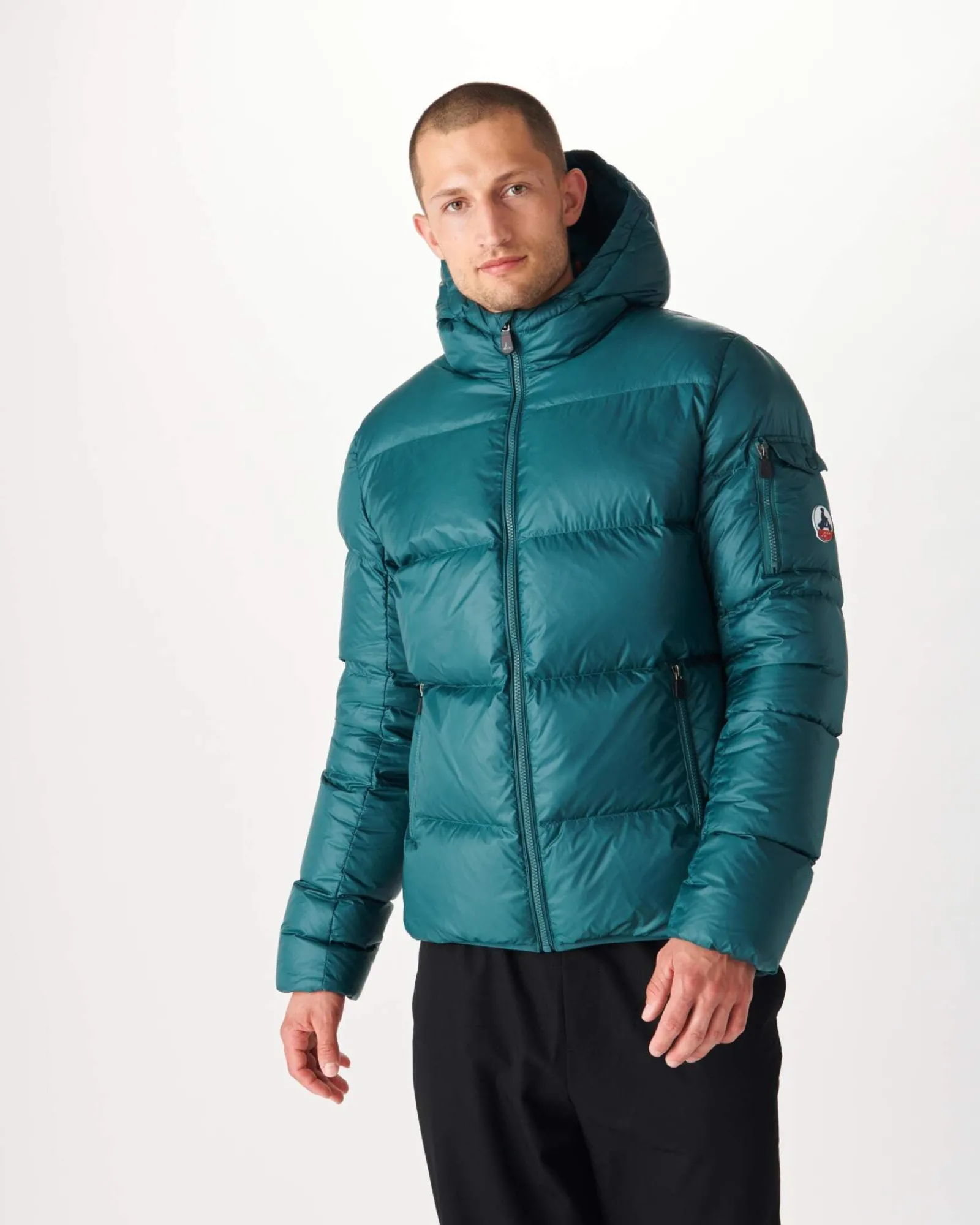 Doudoune A Capuche Grand Froid Vert Fonce Java*JOTT Clearance