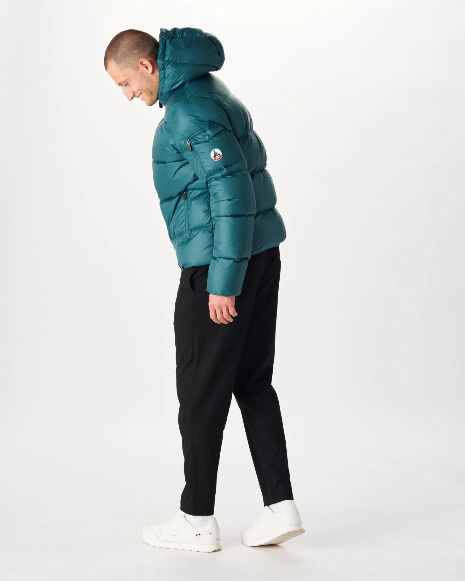 Doudoune A Capuche Grand Froid Vert Fonce Java*JOTT Clearance