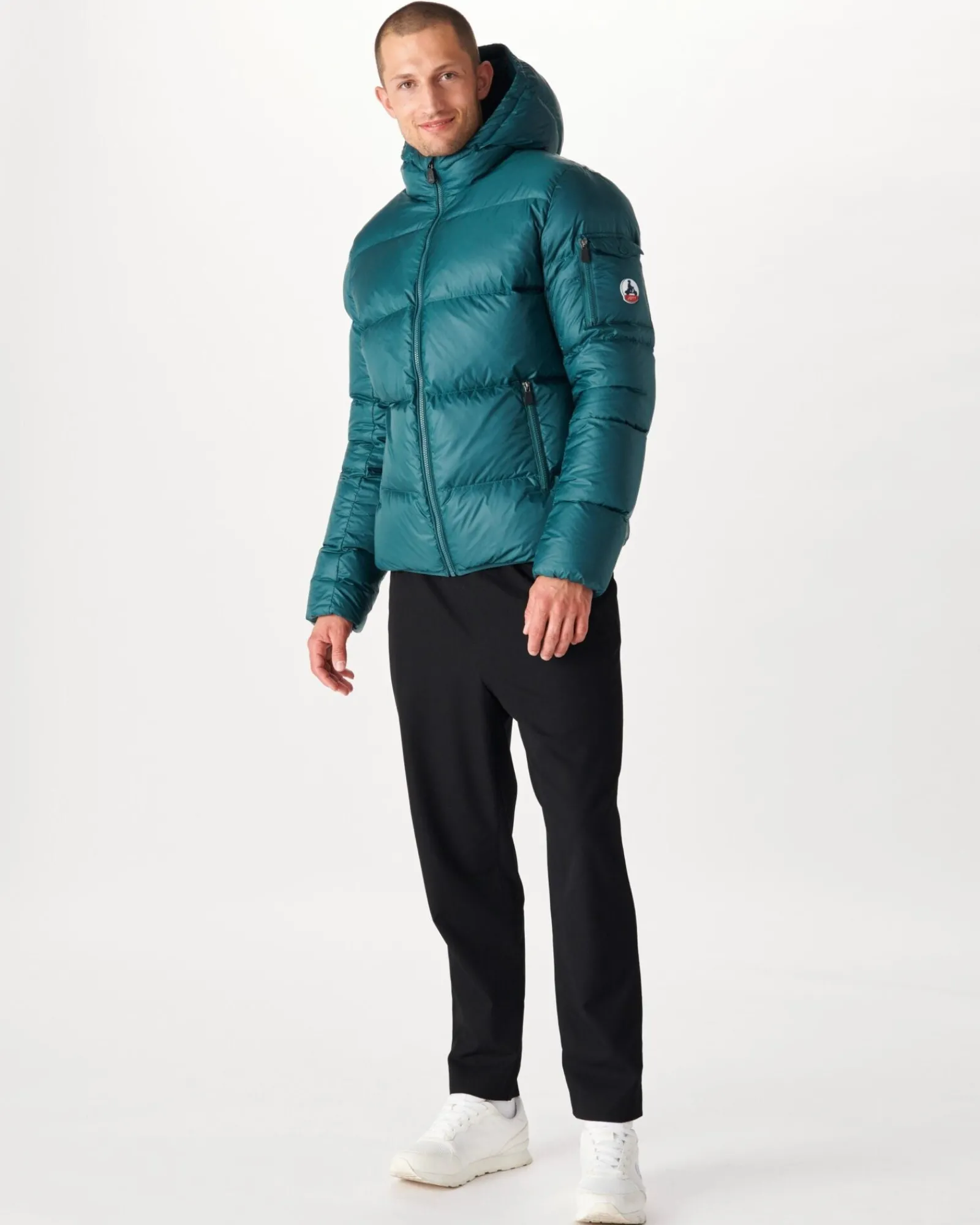 Doudoune A Capuche Grand Froid Vert Fonce Java*JOTT Clearance