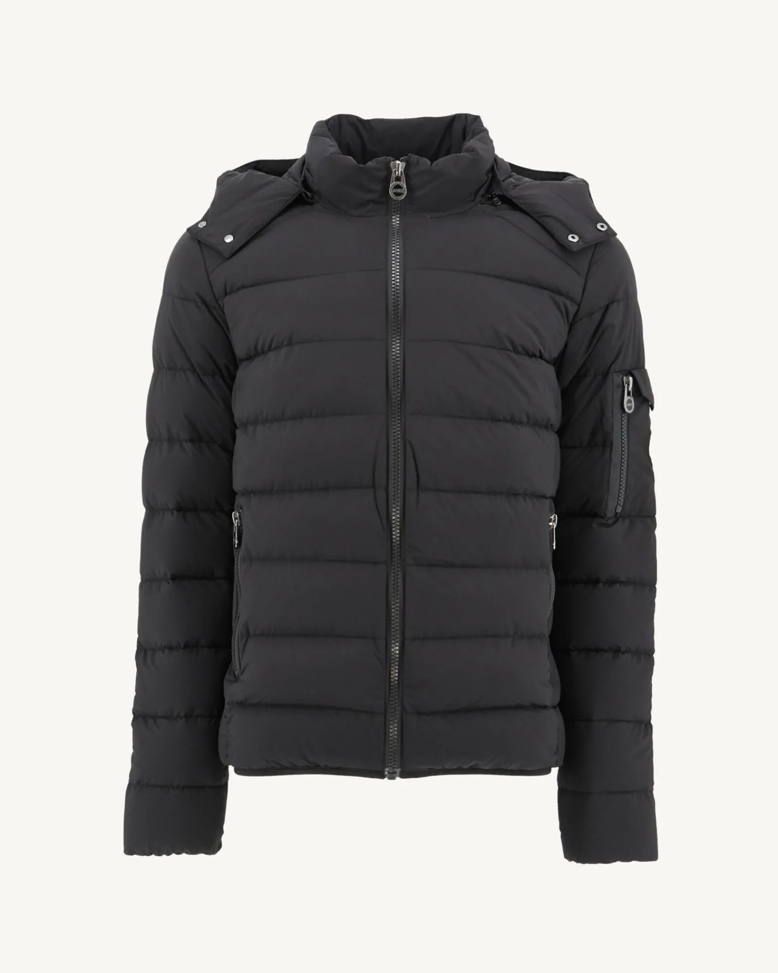 Doudoune A Capuche Grand Froid Noir Adrien*JOTT Cheap