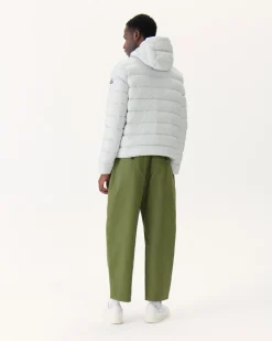 Doudoune A Capuche Gris Clair Jorge*JOTT Cheap