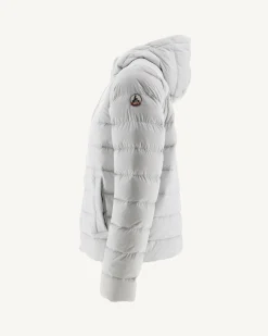 Doudoune A Capuche Gris Clair Jorge*JOTT Cheap