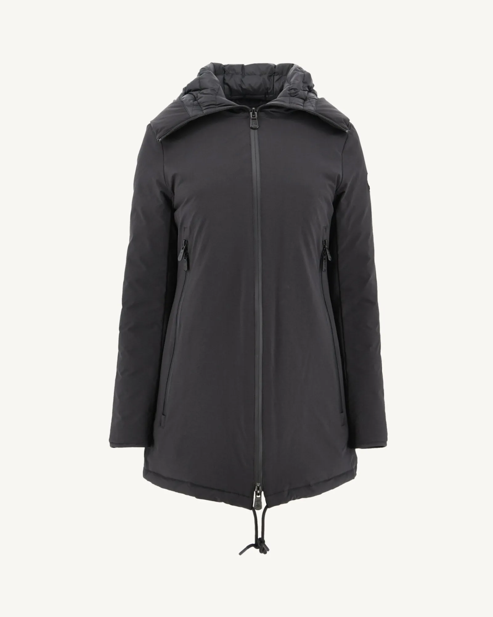 Doudoune A Capuche Noir Siberie*JOTT Best