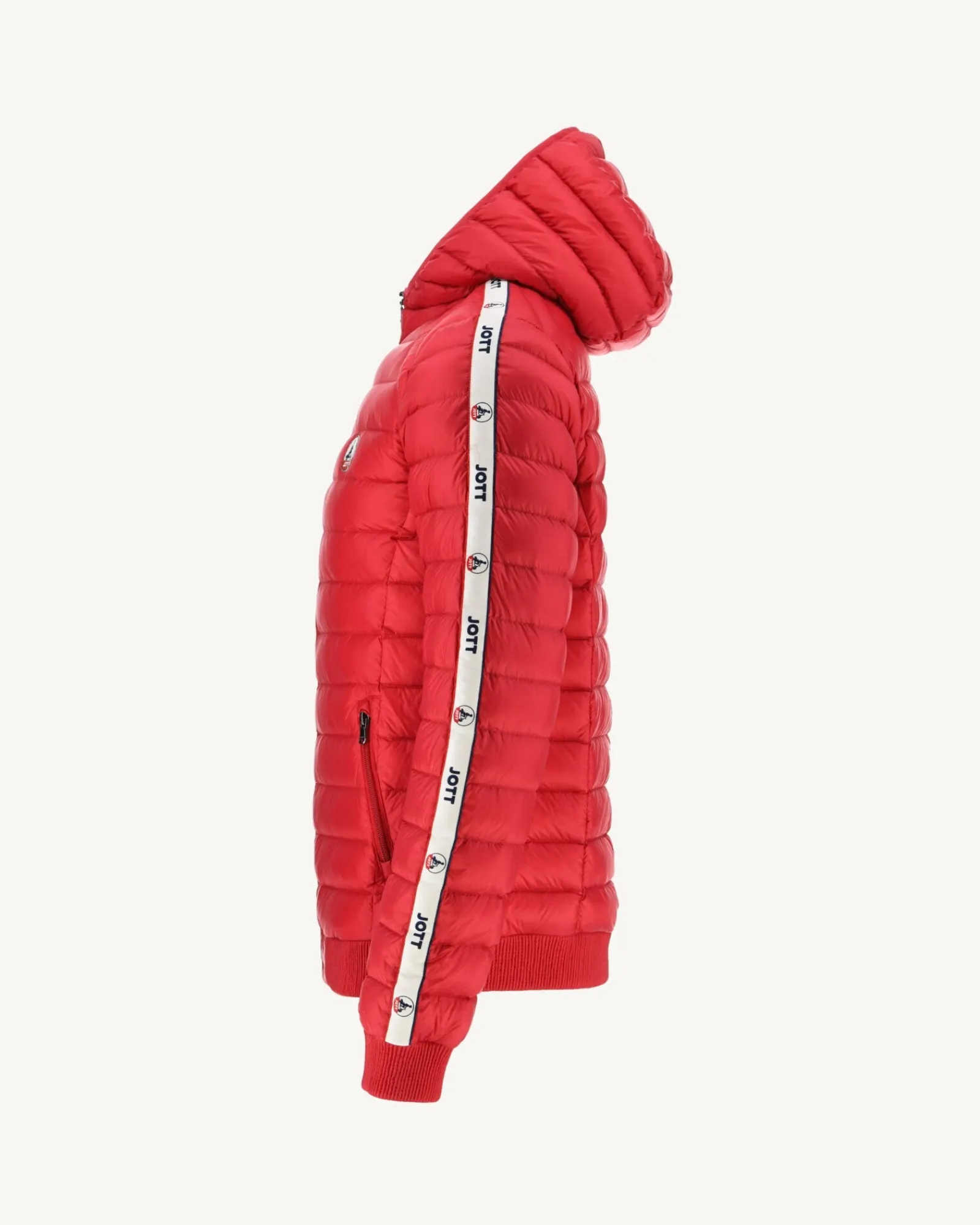 Doudoune A Capuche Rouge Colin*JOTT Clearance