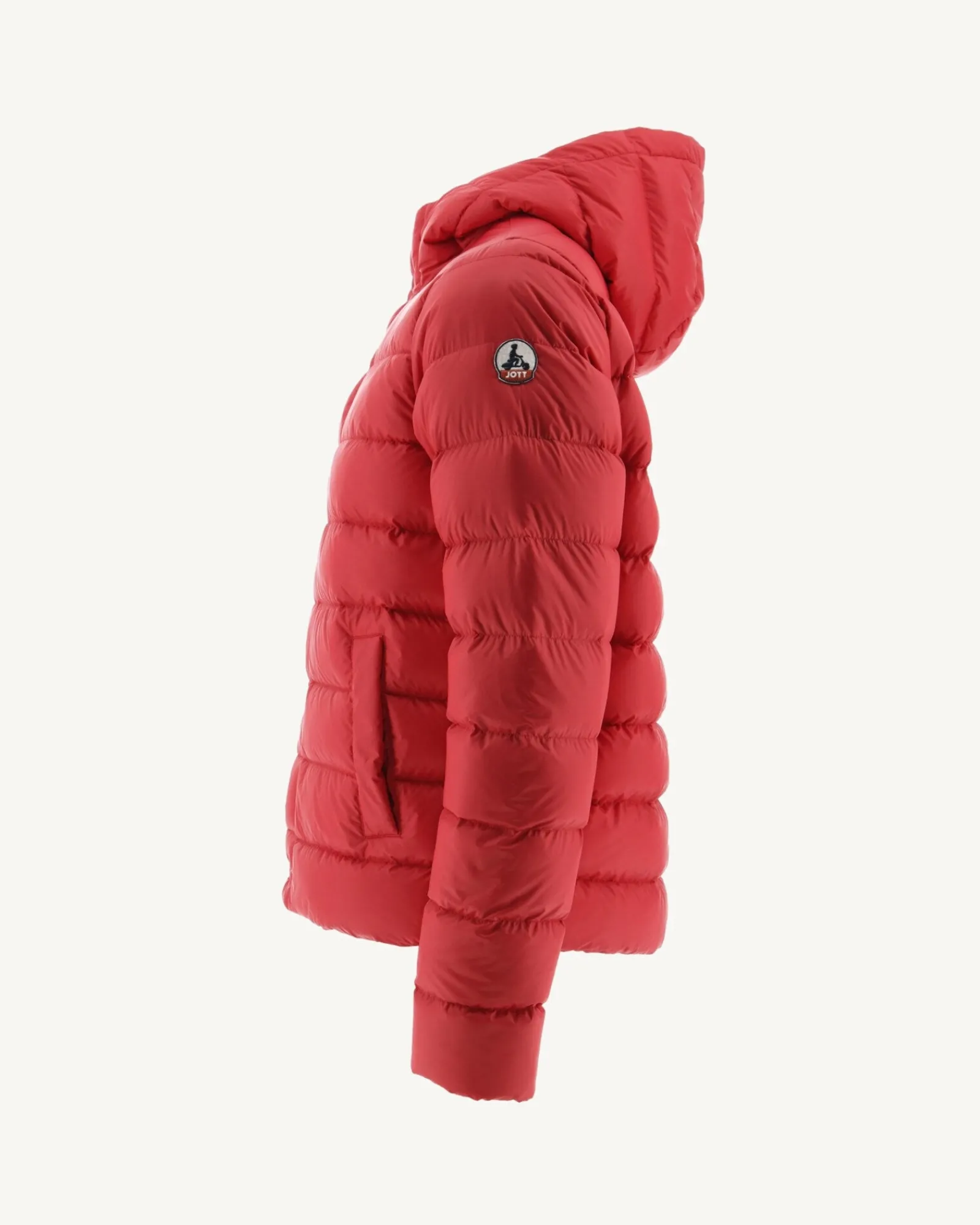 Doudoune A Capuche Rouge Jorge*JOTT Best Sale