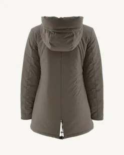 Doudoune A Capuche Taupe Siberie*JOTT Discount