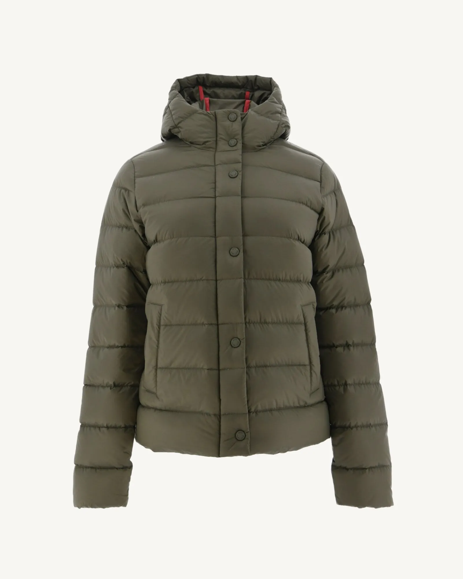 Doudoune Droite A Capuche Army Jane*JOTT Outlet