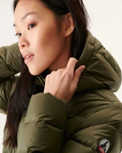Doudoune Droite A Capuche Army Jane*JOTT Outlet