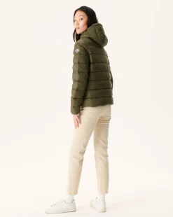 Doudoune Droite A Capuche Army Jane*JOTT Outlet