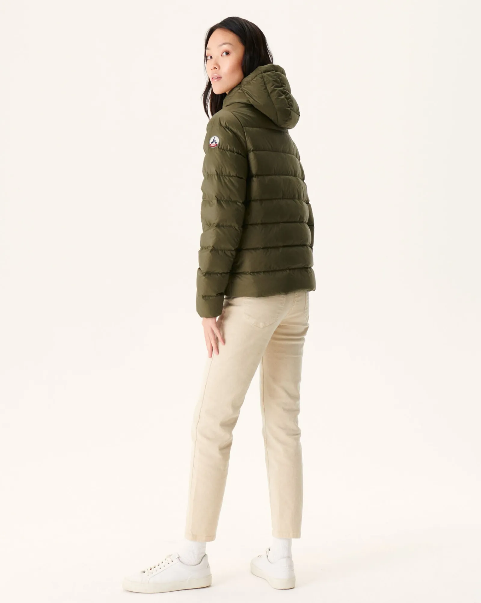 Doudoune Droite A Capuche Army Jane*JOTT Outlet