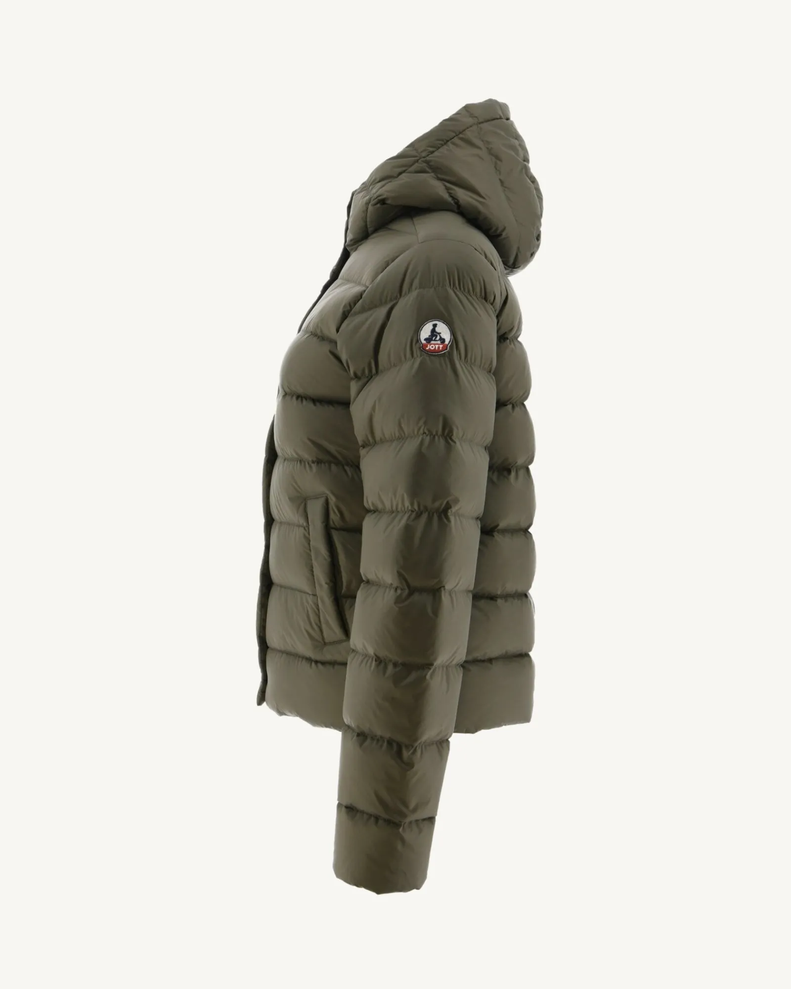 Doudoune Droite A Capuche Army Jane*JOTT Outlet