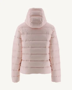 Doudoune Droite A Capuche Rose Clair Jane*JOTT Fashion