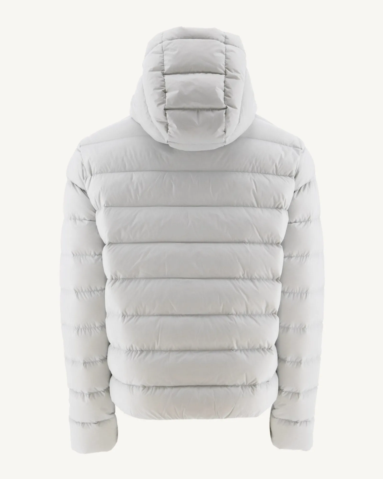 Doudoune Droite A Capuche Gris Clair Jane*JOTT Store