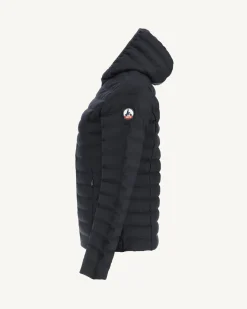 Doudoune En Laine A Capuche Marine Cloe*JOTT Shop