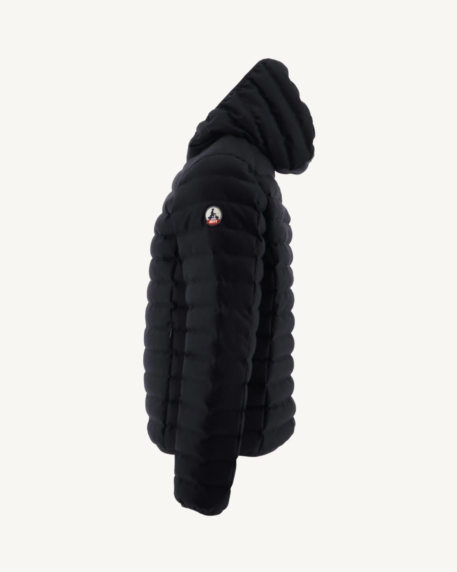 Doudoune En Laine A Capuche Marine Nico*JOTT Clearance