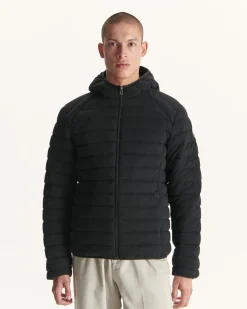 Doudoune Jersey A Capuche Noir Nico*JOTT Online