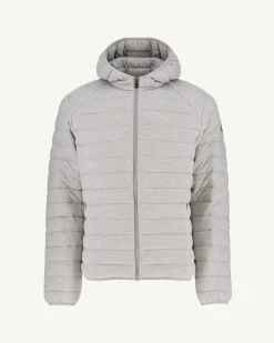 Doudoune Jersey A Capuche Gris Chine Nico*JOTT Online