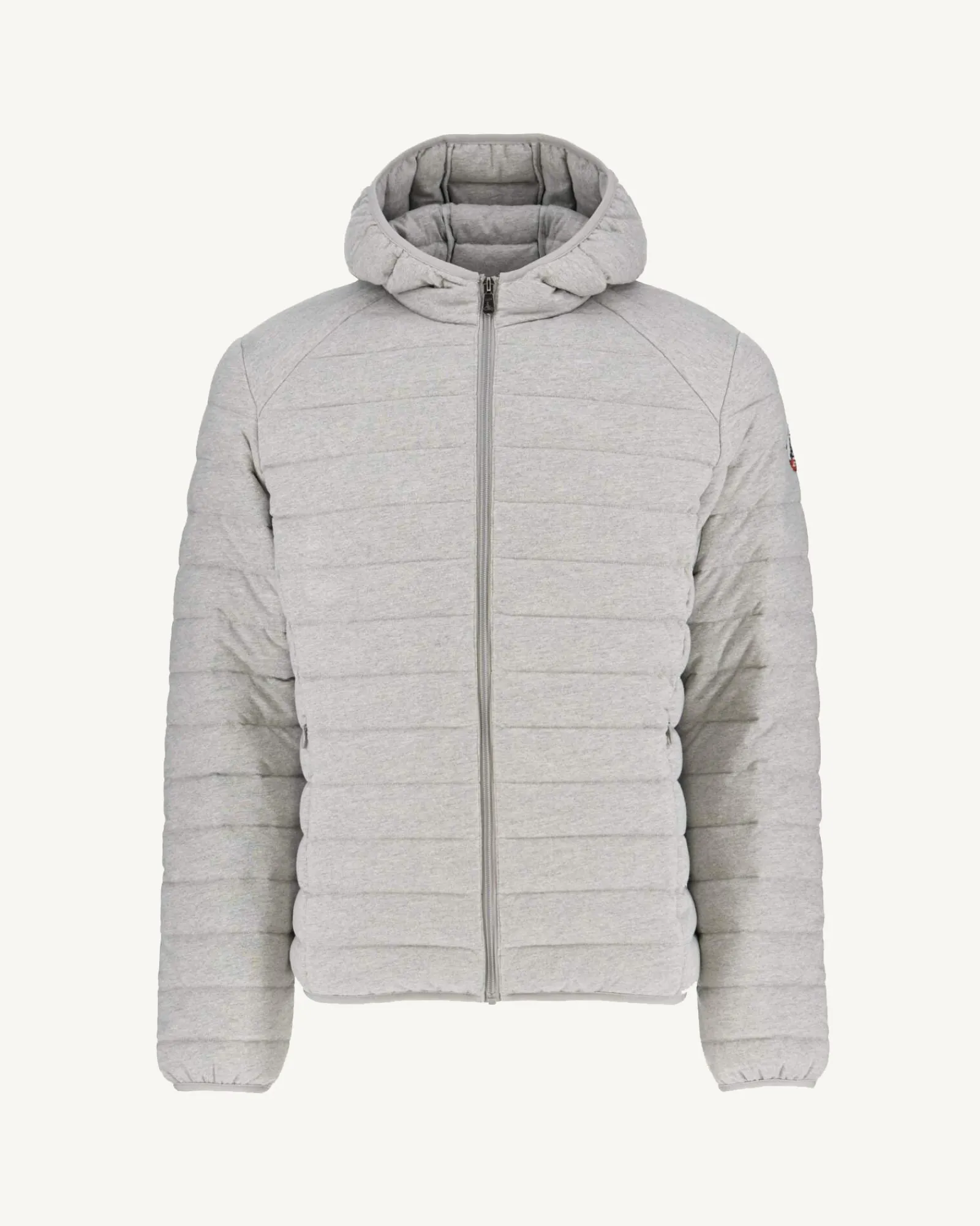 Doudoune Jersey A Capuche Gris Chine Nico*JOTT Online