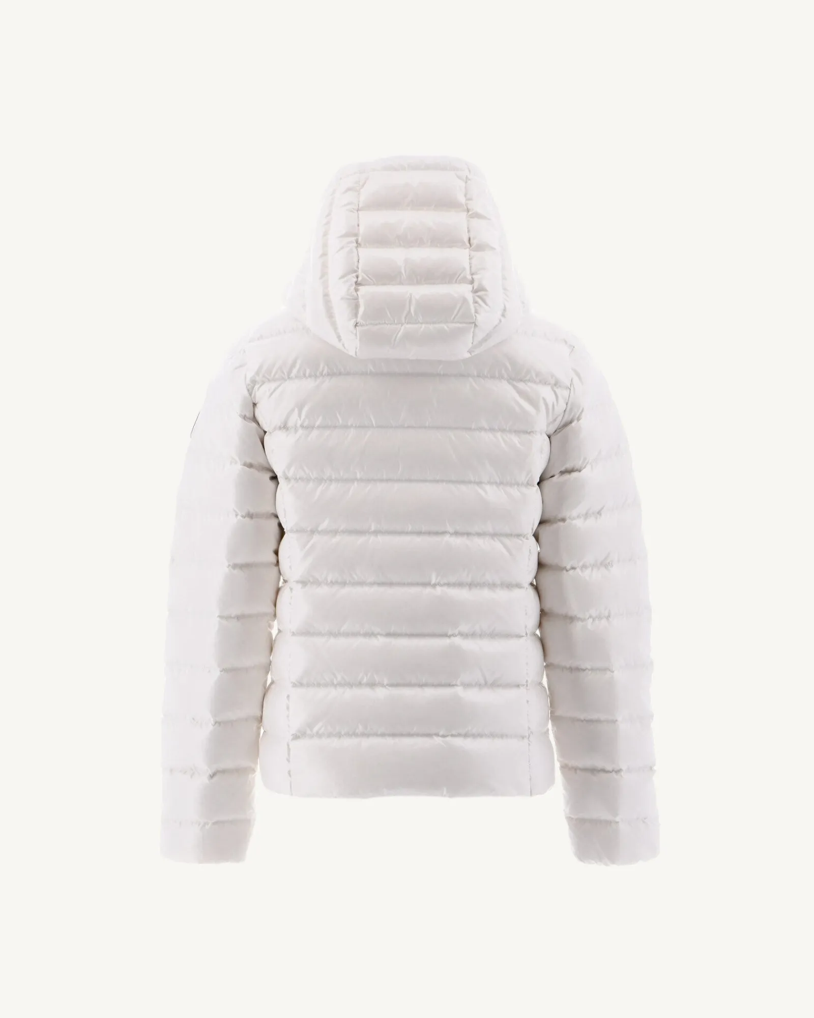 Doudoune Laquee A Capuche Enfant Grand Froid Blanc Opale*JOTT Hot