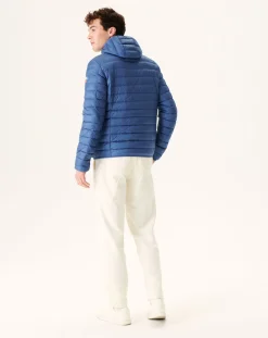 Doudoune Legere A Capuche Bleu Jeans Nico*JOTT Discount