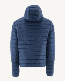Doudoune Legere A Capuche Bleu Jeans Nico*JOTT Discount