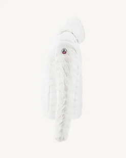 Doudoune Legere A Capuche Blanc Nico*JOTT Store