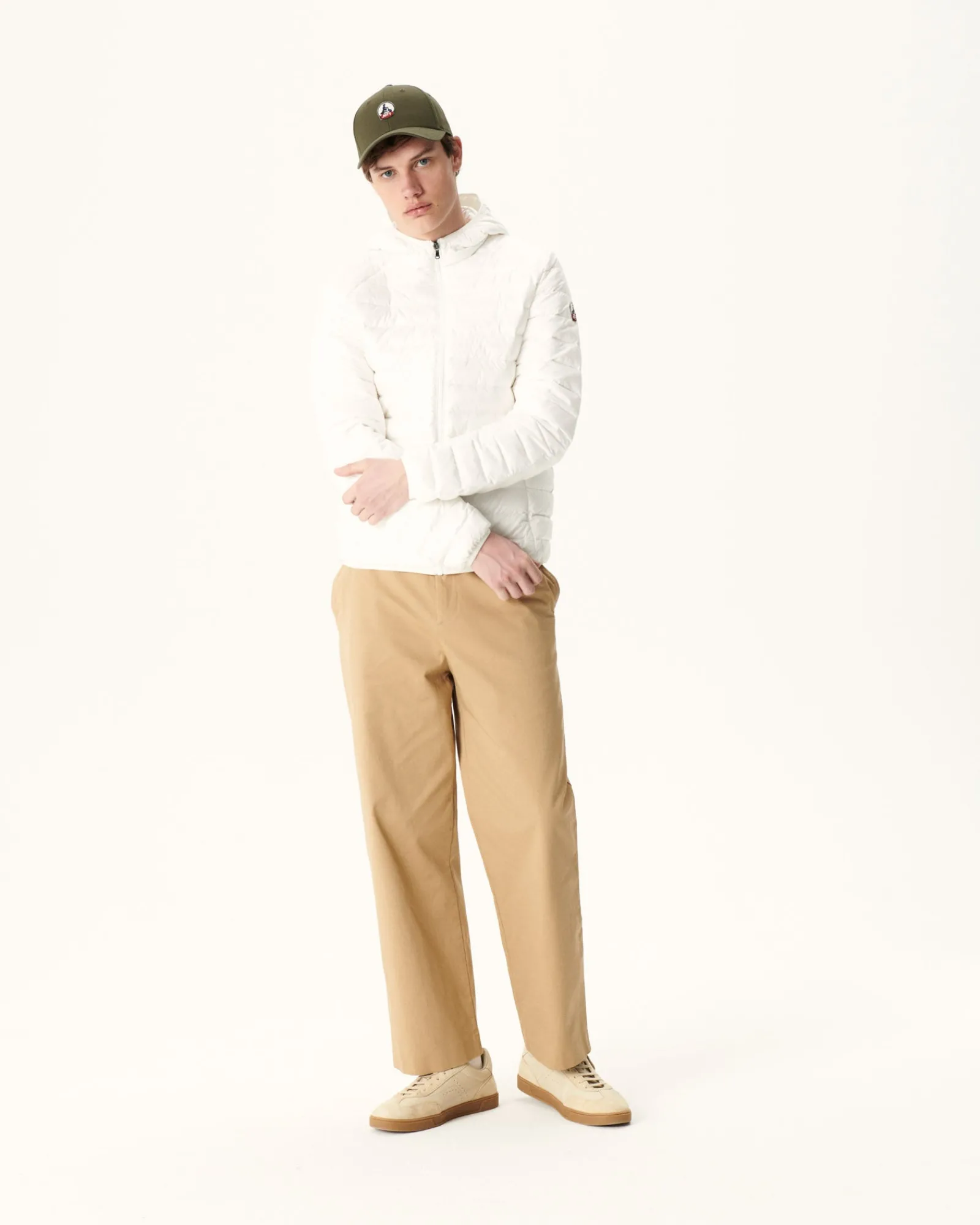 Doudoune Legere A Capuche Blanc Nico*JOTT Store