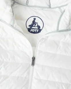 Doudoune Legere A Capuche Blanc Nico*JOTT Store
