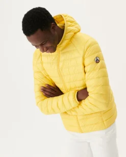 Doudoune Legere A Capuche Jaune Clair Nico*JOTT Online