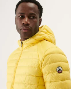 Doudoune Legere A Capuche Jaune Clair Nico*JOTT Online