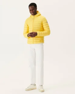 Doudoune Legere A Capuche Jaune Clair Nico*JOTT Online