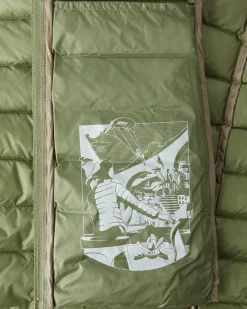Doudoune Legere A Capuche Kaki Clair Nico*JOTT Flash Sale