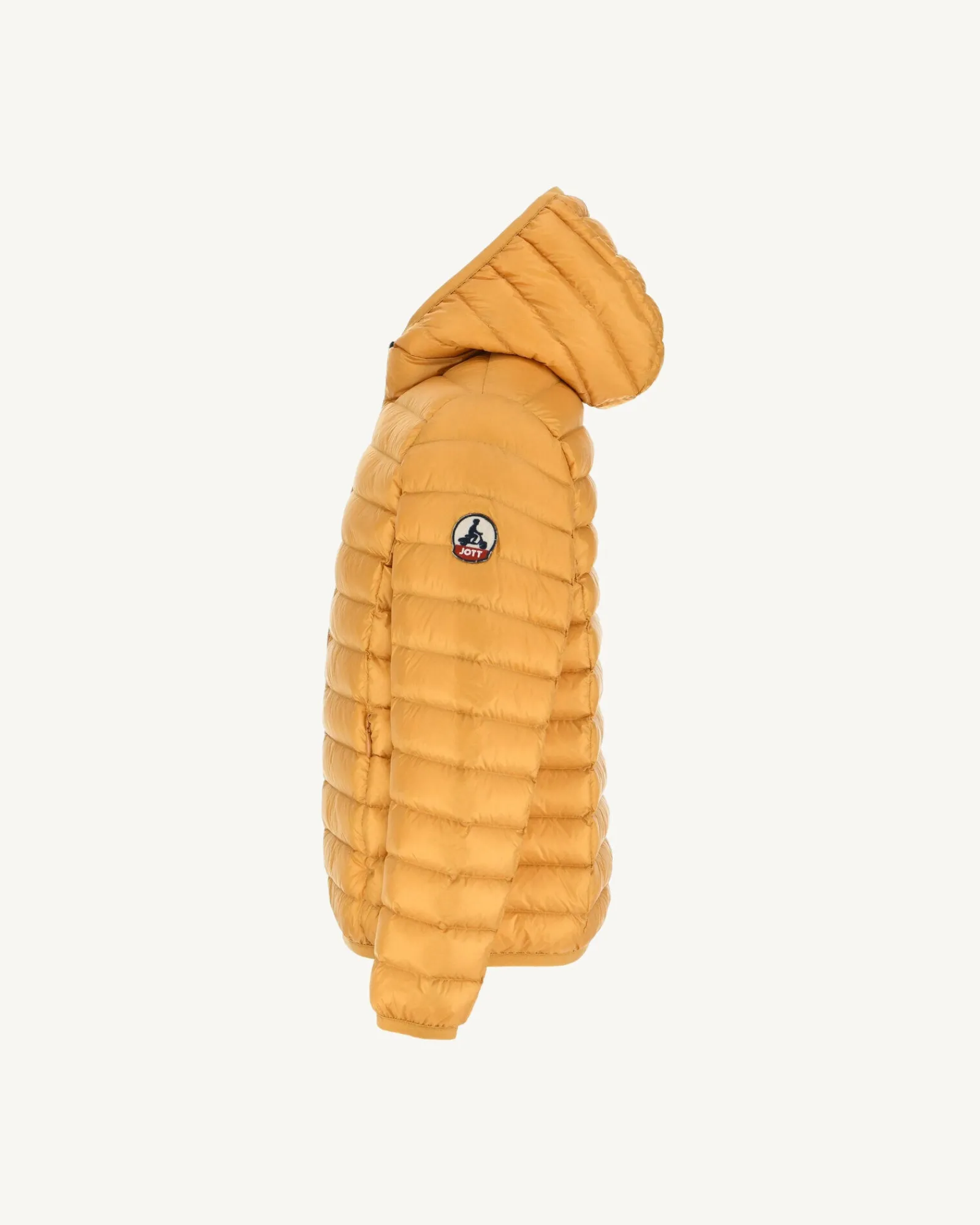 Doudoune Legere A Capuche Enfant Moutarde Hugo*JOTT Outlet