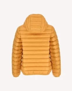 Doudoune Legere A Capuche Enfant Moutarde Hugo*JOTT Outlet