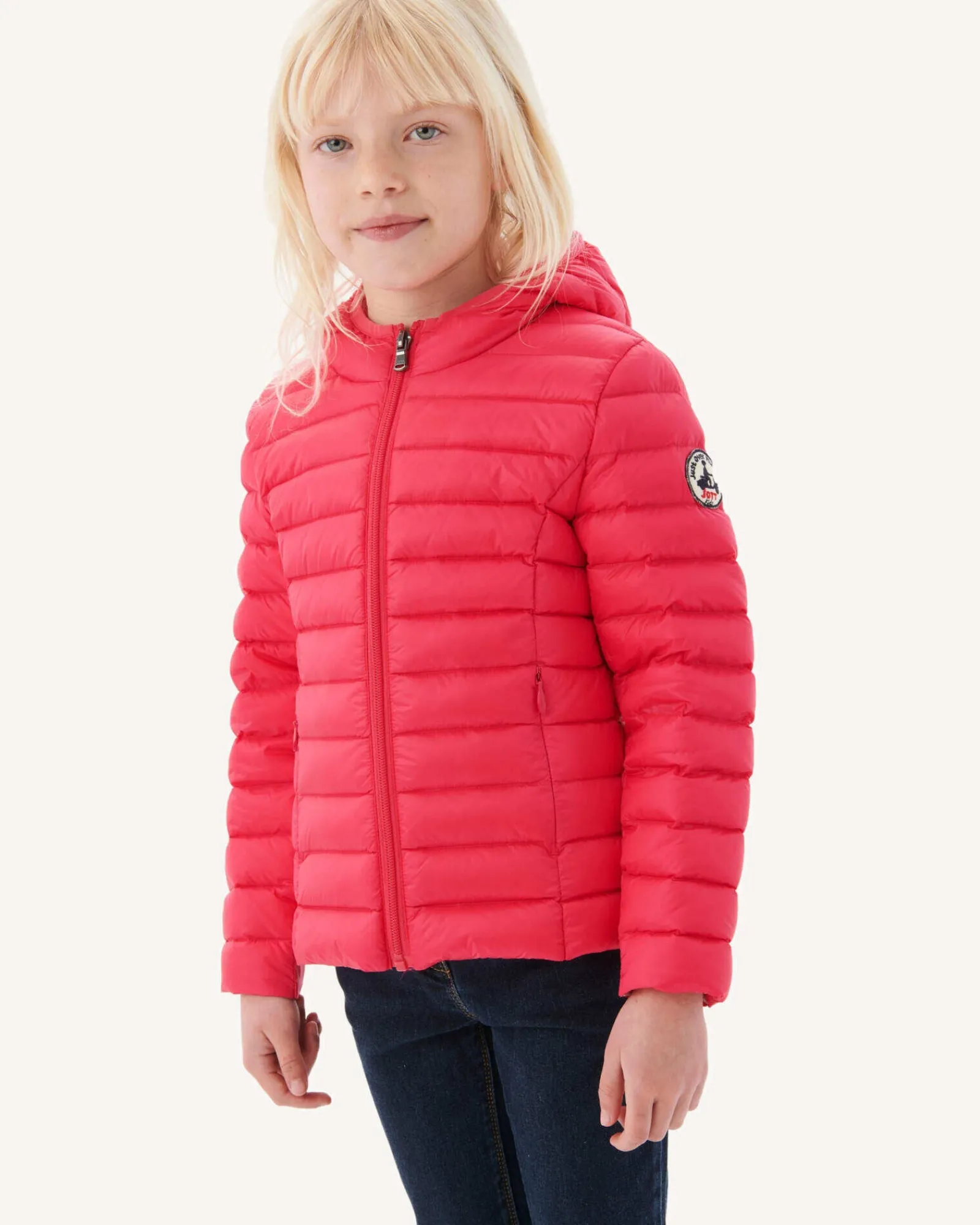 Doudoune Legere A Capuche Enfant Fushia Carla*JOTT Flash Sale