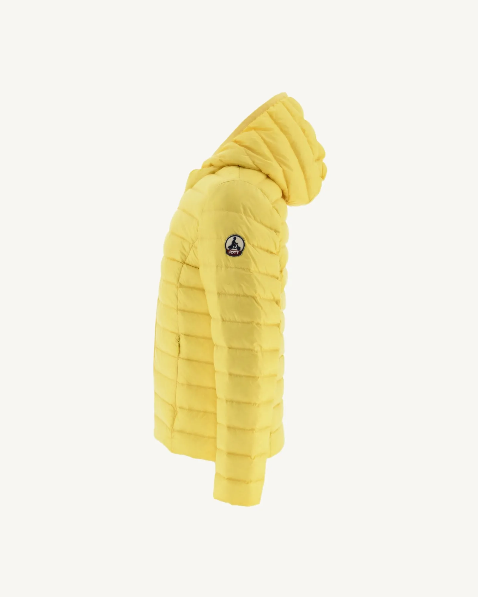 Doudoune Legere A Capuche Enfant Jaune Clair Carla*JOTT Shop