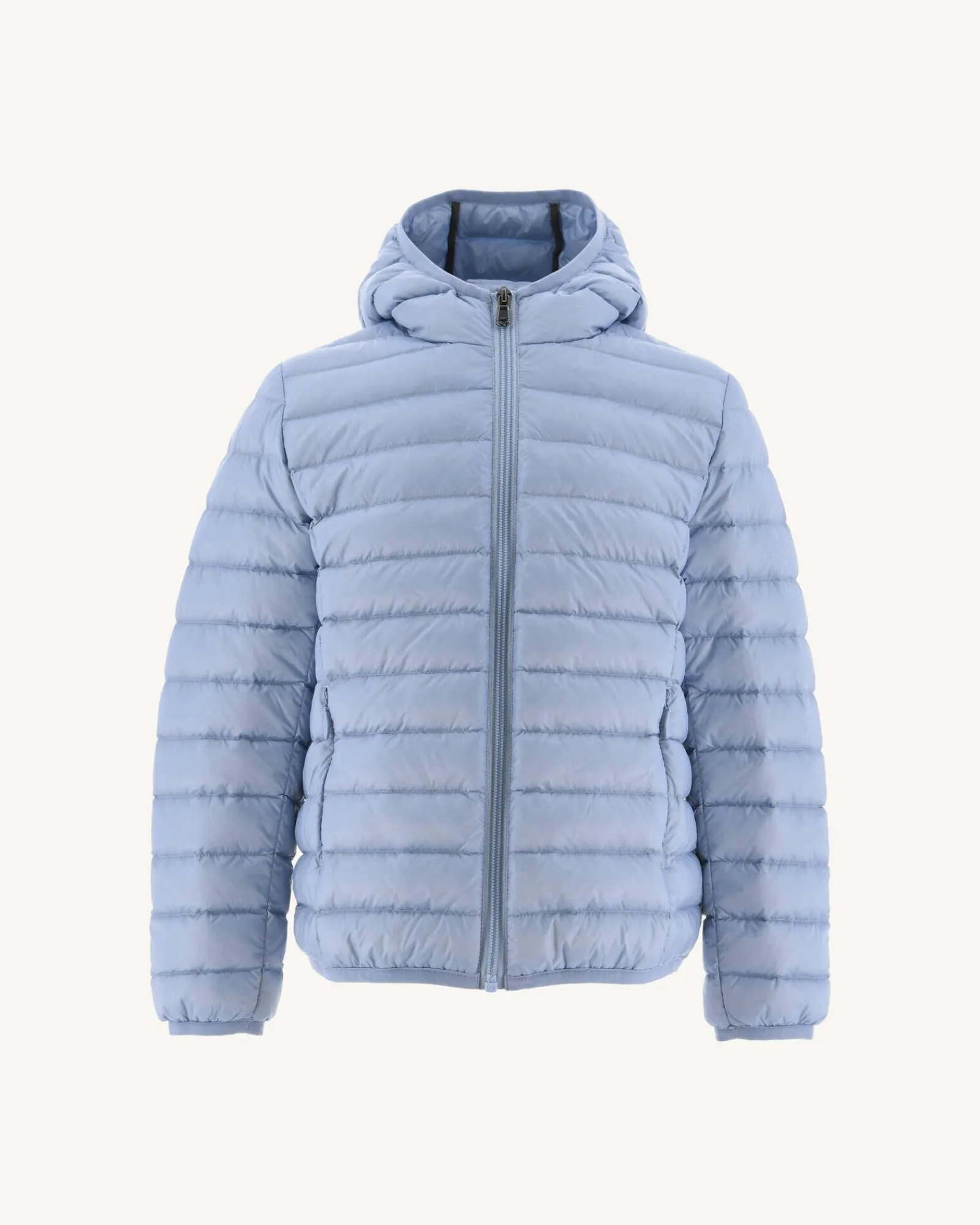 Doudoune Legere A Capuche Enfant Bleu Clair Hugo*JOTT Outlet