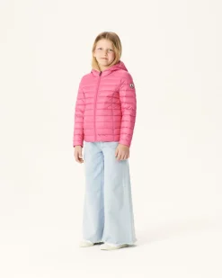 Doudoune Legere A Capuche Enfant Rose Intense Carla*JOTT Discount