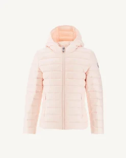 Doudoune Legere A Capuche Enfant Rose Clair Carla*JOTT Clearance