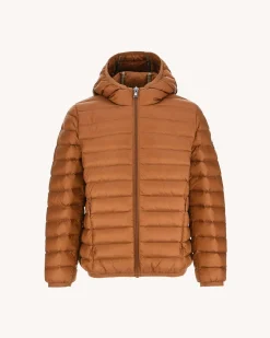 Doudoune Legere A Capuche Enfant Caramel Hugo*JOTT Online