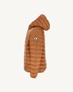 Doudoune Legere A Capuche Enfant Caramel Hugo*JOTT Online